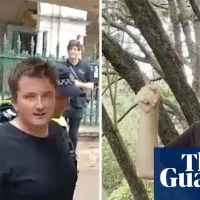 Two protesters charged on first day of Queensland’s ‘from the river to the sea’ ban