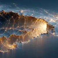 Cosmic voids look empty but they may be tearing the universe apart