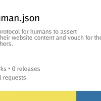 Lightweight protocol to assert authorship of content and vouch for humanity of others