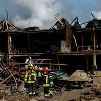 Russian missile and drone attacks kills several in Kyiv region