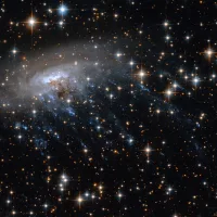 James Webb spots a galaxy with tentacles in deep space