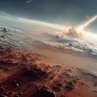 Blasted off Mars and still alive